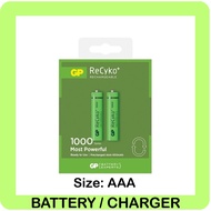GP Recyko+ Pro Rechargeable Battery AAA (650 / 1000 mAh)