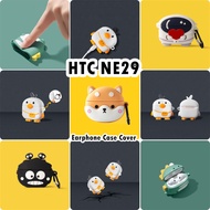 READY STOCK!For HTC NE29 Case Niche Cartoon Soft Silicone Earphone Case Casing Cover NO.1