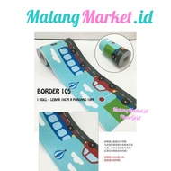 LIST BORDER WALLPAPER BORDER 105 wallsticker wallpaper sticker Wall border children's wallpaper