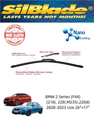 BMW 2 Series (F44) (218i 228iM235i220d) 2020-2023 size 26"+17" Silblade Silicon coating wiper Blade