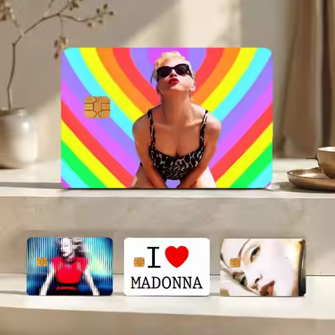 M-Madonna Confessions I Feel So Free Sticker Film Tape Skin for Credit Card Debit Card Waterproof St