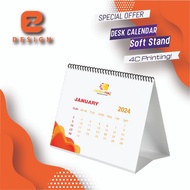 CALENDAR 2024 SOFT STAND / DESK CALENDAR SOFT STAND / CALENDAR 2024 / CALENDAR PRINTING