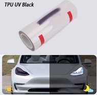 TPU Photochromic Headlight Protection Film PPF Paint Protection Photochromic Film UV Color Change He