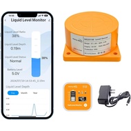 Moray Smart WiFi Water Level Sensor Pemantau Paras Tangki Air, Sensor Pengukur Tangki Minyak, Penunj