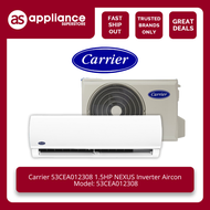 Carrier 53CEA012308 1.5HP NEXUS Inverter Aircon