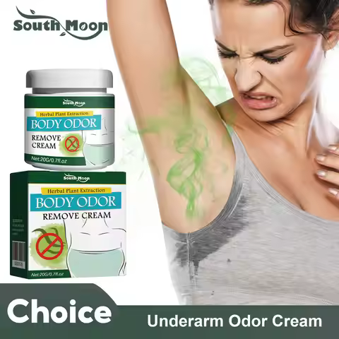 South Moon Underarm Sweat Deodor Cream Refreshing Antiperspirant Removes Armpit Body Odor Sweaty Las
