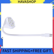 havashop Yechiry 27W Smart Sensor Nail Lamp  9 LED Beads 45s/90s Timer Auto Sensing Flexible Goosene