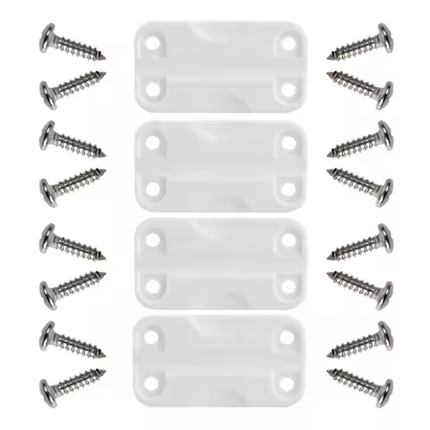 Cooler Replacement Parts- Plastic Hinges& Screws For Igloo 50-165 C, Cooler Replacement Hinge Set