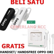 COD OPPO Bluetooth 4.1 Earphone GRATIS Headset MH133 Build-in Mic Ori