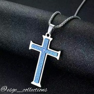 ESGE CROSS CHAIN NECKLACE BAD BOY NECKLACE CROSS NECKLACE CROSS NECKLACE IMPORT STYLISH NECKLACE CRO
