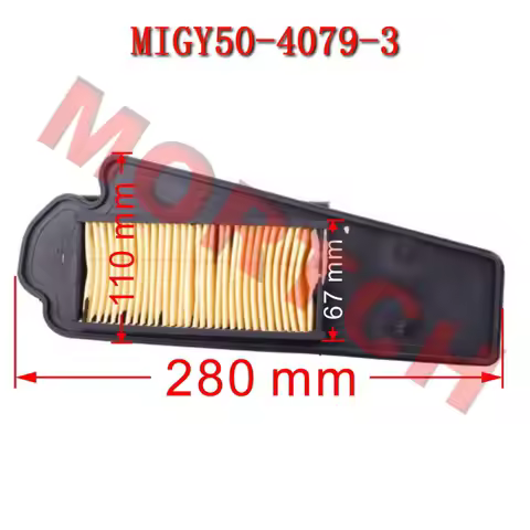 Orignal GY6 Air Filter Element 50-4079-3 For GY6 50cc Chinese Scooter Moped 139QMB Engine Motorcycle