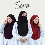 QAINISA SORA Tudung Sarung Bidang 40 Sukan Aktiviti Lasak
