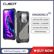 CUBOT KINGKONG X 5G Rugged Smartphone Android 14 32GB RAM(16GB+16GB)+256/512GB ROM 10200mAh 100MP 33