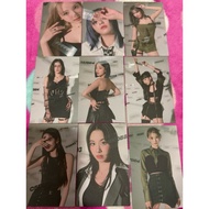 TWICE Between 1&2 Talk That Talk TTT Official Message Card Photocard