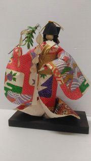 紙製 日本 和服人形 和服人偶 日本藝妓