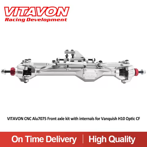 VITAVON H10 CNC Alu7075 Front axle kit with internals for Vanquish H10 Optic CF