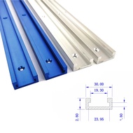 300-800mm Woodworking T-slot Miter Track Aluminum Alloy T-Track Miter Gauge Track Slot for Wood work