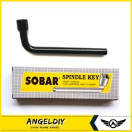 SOBAR Spindle Key Drop-Forged for Compress Gas Cylinder / Cylinder Key 13cm