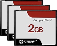 Synergy Digital 2GB Compact Flash Memory Cards, Compatible with Fujifilm Finepix M603 Digital Camera