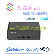 ASUS NUC 15 Pro Barebones Mini PC [Core Ultra 5 225H ]