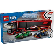 *In Stock* Lego City Formula 1 60445 F1 Truck with RB20 & AMR24 F1 Cars - New In Sealed Box