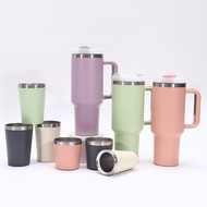 Second Generation 40oz Car Cooler Handle Car Cup Sublimation Brazil Beer Cup Gift Set Double-Layer T