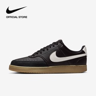 Nike Mens Court Vision Low Shoes - Black