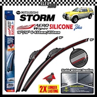 Mitsubishi Storm AERO SILICONE PLUS Windscreen Coating Wiper (18"/18")