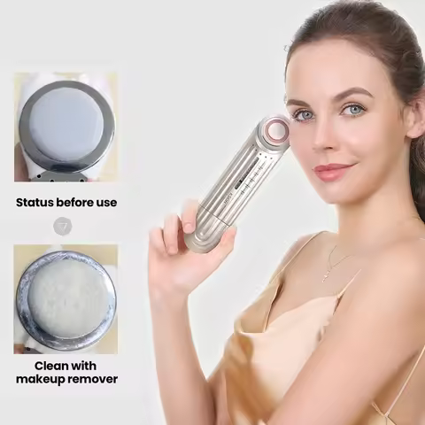 KSKIN Ultrasonic Skin Scrubber Electric Facial Peeling Device Microcurrent Deep Cleansing Lifting Ti