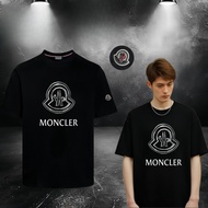 Mo * ier New Style Graffiti Logo Short Sleeve Casual All-Match Couple Round Neck T-Shirt Trendy