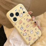 Case iphone 17 Cat Yellow Case iphone 17 Case iphone 17 Pro case iphone 17 Promax Casing iphone CSK0