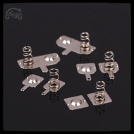 [8C11] 10Pcs Spring Sheet12*10/12MM Contact Sheet  AA Battery Box Positive And Negative Sheets 0.3MM