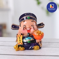 五福五路财神招财摆件💰Q版居家办公桌内饰摆件蛋糕装饰烘焙场景饰品💰God of Wealth Cute Version Good Luck for Home & Office deco Cake De