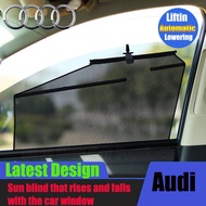 Car sunshade, automatic lifting car sunshade, suitable for all Audi series, car sunscreen，A1 A4 A3 A
