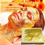 24K Real Gold Foil Specification For Beauty Facial Mask Essence Firming Anti-Wrinkle Purify Detox Brighten Skin Care