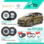 DANTY Speaker PNP PROTON Exora 2009 Car Speaker 6.5" 2-Way Component Set 6.5inch Coaxial Speaker DT-