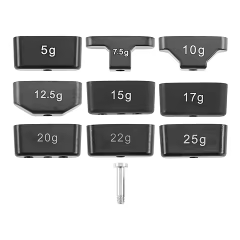 2pcs Golf Putter Weight Compatible with Odyssey White HOT/TRI-HOT 5K/Eleven Series Putter Head 5/7.5