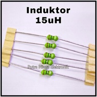 Induktor Axial 15uH / 0.015mH Lilitan / Inductor