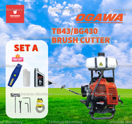 OGAWA Backpack Brush Cutter BG430 BG430DT TB43 Brush Trimmer/Mesin Rumput BG430 BG430DT TB43