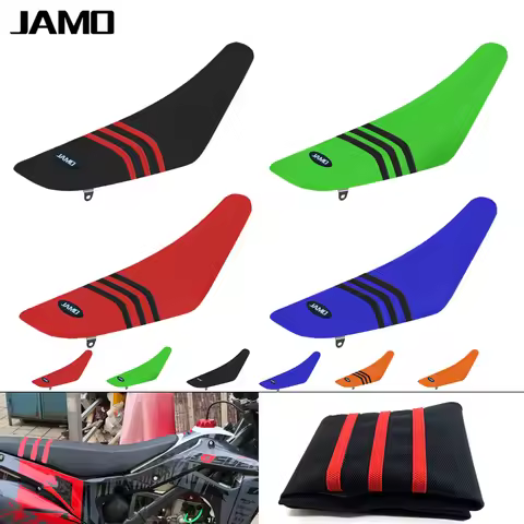 JAMO Motorcycle Seat Cover Three Bars Non-Slip Thickening For KTM SX SXF EXC HONDA CRF YAMAHA YZF WR