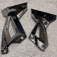 FW Glossy Black Side Frame Radiator Guard Fairing Fit For KAWASAKI Z400 Z 400 2019-2021