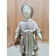 Children's kaftan free bandana children's shimmer kaftan