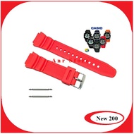 Tali Jam Tangan Casio AE1000 WS200 WS210 SGW300 SGW400 SGW450 SGW500 Free Pen