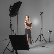 fi2kvn FL-SF6060 Softbox Kit with Honeycomb Grid Soft Cloth Carry Bag for  FL150S Flexible LED Light