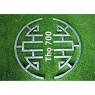 The word Tho iron zinc box 20x40 is 1.4mm thick, square + round of all sizes [BC shop] (Shop BC)