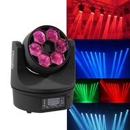 4In1 RGBW สำหรับ6X15w LED Mini Bee Eye Led Moving Head Light Beam Effect Dj Bar Light Stage Light