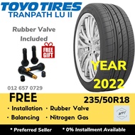 235/50R18 TOYO TRANPATH LU II 2 (Installation) New Tyre Tayar Tire Car Wheel Rim 18 inch WPT NIPPON Alphard Vellfire
