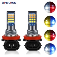 1 LED Fog Light 24 Bulbs H11 H3 H7 H8 9006 Super Bright White / Yellow for HDG Car