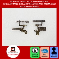 NEW ASUS A409 M409 X409 A409F A415 X415 A416 A416M A416J A416E M415D SERIES LEFT &amp; RIGHT LCD SCREEN HINGES