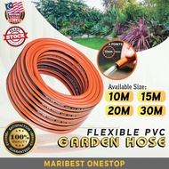 [LOORD DSFGDHGHJ 150] 10M 15M 20M 30M Flexible PVC Garden Hose Orange Heavy Duty Water Pipe High Pre